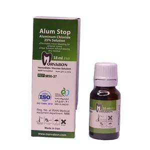 محلول انعقاد خون (خون بند)، کلریدآلومینیوم ،% فاقد رنگ، 18 میلی لیتر |AlumStop