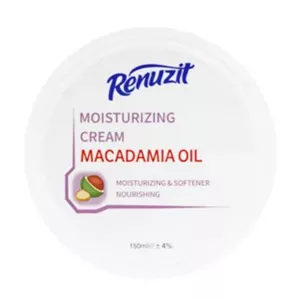 کرم مرطوب کننده و نرم کننده حاوی روغن ماکادمیا 150میل رینوزیت