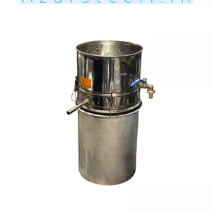 عرقگیر گلابگیر دستگاه تقطیر آبی خانگی ورق ضخییم استیل ضد زنگ نگییر ۳۰۴