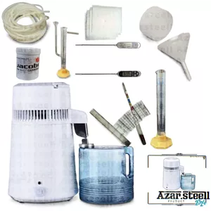 دستگاه عرقگیر گلابگیر برقی تمام اتوماتیک دیجیتالی المنت دار درجه دار تقطیر اتومات