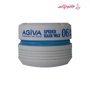 واکس خاک رس موی آگیوا مدل Clay Wax 06 Super Hard با بافت فیبری