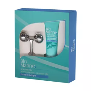 کرم ماساژ صورت و گردن با ماساژور رولر سه بعدی بایومارین