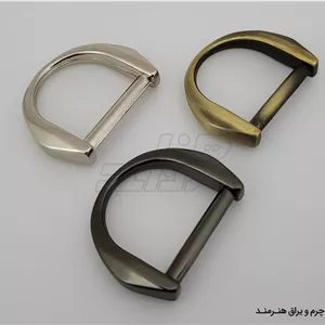 نیم حلقه سربی مدل الماسی سایز 2