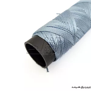 قرقره نخ ابریشم آبی روشن (50 متری)
