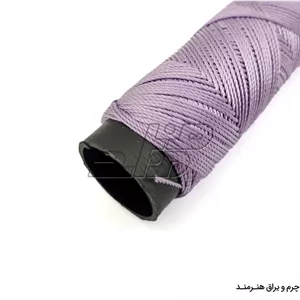 قرقره نخ ابریشم رنگ یاسی (50 متری)