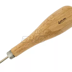 درفش اریب دسته چوبی 4mm