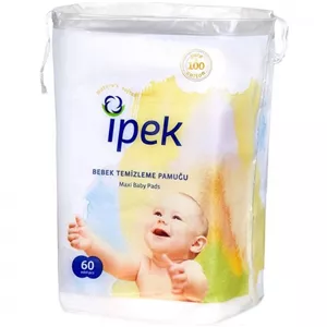 پد تمیز کننده پنبه لیف ایپک ipek بسته 60 عددی