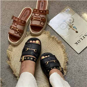 صندل زنانه لژدار مدل گوچی