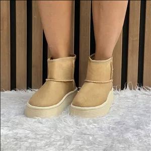 نیم بوت زنانه ساق دار مدل آگ UGG اسکیمو