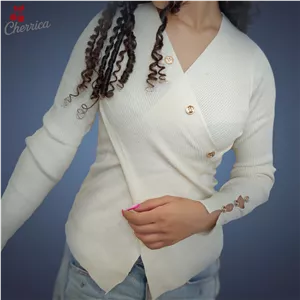 بلوز بافت مجلسی چپ راست