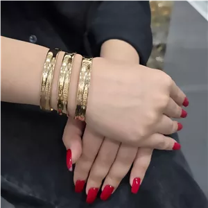 النگو قفلی زنانه، مدل قفلی، برند مطرح ژوپینگ، سایز بندی💍