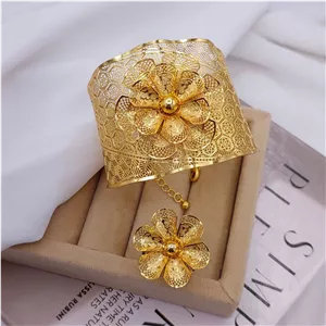 ست دستبند، انگشتر طرح جدید بحرینی، رنگ ثابت، شیک و خاص، کد1325💍