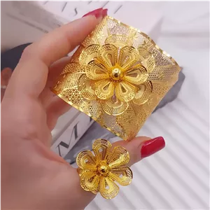 ست دستبند، انگشتر بحرینی جدید، جنس خارجی اصل، مدل بحرینی، در2طرح شیک، کد1356💍