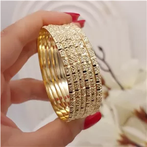 النگو طلا روس سبک ترند زنانه