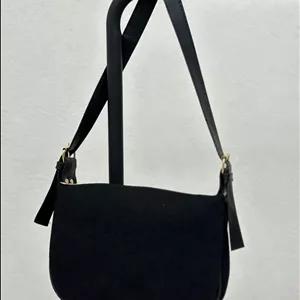 کیف مخمل جیر با بند چرم ترند پینترستی درجه یک شیک لاکچری | عید