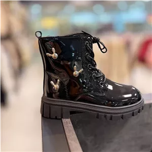 بوت ورنی دخترانه وارداتی سایز 31 تا 36 کد 5762