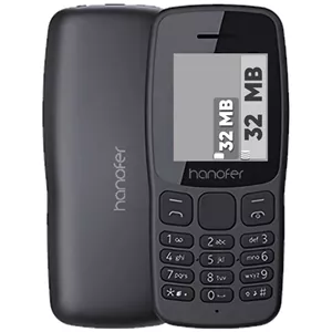 گوشی موبایل هانوفر مدل V6 دو سیم کارت ظرفیت 32 مگابایت