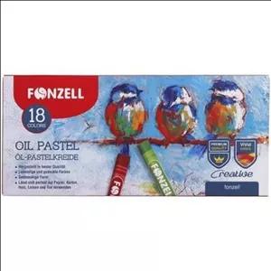 پاستل روغنی 18 رنگ 685036