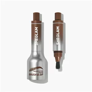 هاشور ابرو براو فکشن با برس زاویه‌دار – SHEGLAM Brow-Fection Angled Brush & Dip