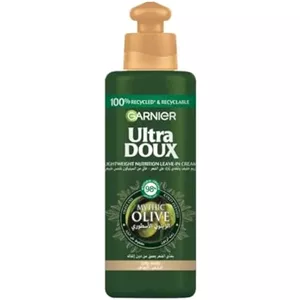 کرم مو بدون آبکشی گارنیه اولترا دوکس مدل میتیک اُلیو – ۲۰۰ میل Garnier Ultra Doux Mythic Olive Leave-In Cream – 200