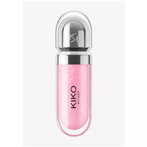 لیپ‌گلاس کیکو میلانو 3D هیدرا – شماره 05 پرلی پینک KIKO MILANO 3D HYDRA LIPGLOSS – Shade 05 Pearly Pink  حجم:  6.5 ml 