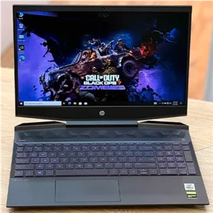 لپ تاپ 15.6 اینچ HP Omen 15-DK1115TX | Intel i5-10200H رم 16GB DDR4-3200MHz حافظه 512GB SSD M.2 گرافیک GTX 1650Ti 4GB نمایشگر FHD IPS کارکرده در حد نو