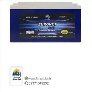 باتری خورشیدی 100آمپرساعت 12 ولت برند یورونت(EURONET)