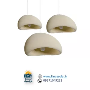 لوستر دکوراتیو راگبل طرح دفرمه