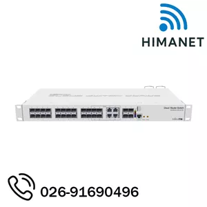 روتر سوئیچ میکروتیک مدل CRS328-4C-20S-4S+RM
