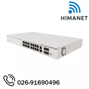 روتر سوئیچ میکروتیک مدل CRS320-8P-8B-4S-RM