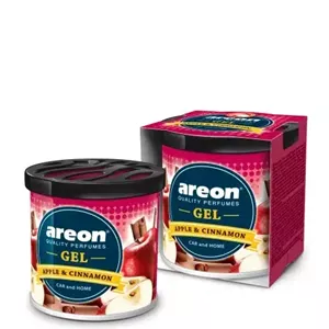 خوشبوکننده ماشین کنسروی آرئون AREON سری GEL رایحه سیب دارچین Apple Cinnamon