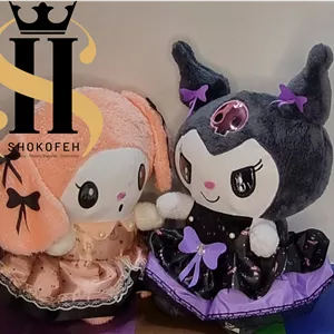 عروسک کورومی و مای ملودی لباس‌دار