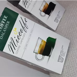 کپسول قهوه نسپرسو 10عددی  mic coffee  با طعم هل