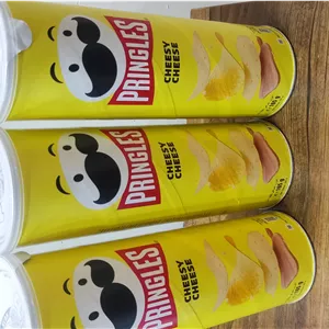 چیپس پرینگلز اصل با طعم CHEESY&CHEESE
