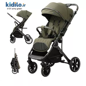 کالسکه چمدانی کیدیلو K101 - سبز