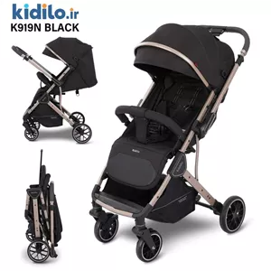 کالسکه کیدیلو مدل K919N - مشکی طلایی