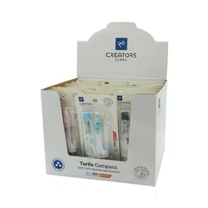 پرگار اتودی همراه با یدک و پاکن سری ترتل سیکلاس کد CCTSC7 = TURTLE Compass (24 تایی)