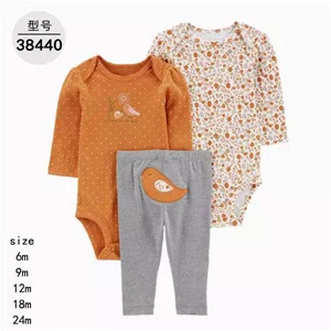 ست دوبادی شلوار کارترز طرح حلزون............ 15654