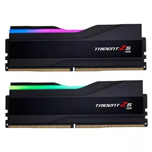 رم کامپیوتر جی اسکیل دو کاناله مدل Trident Z5 RGB فرکانس 6400 مگاهرتز DDR5 تایمینگ CL32 حافظه 32 گیگابایت استوک گارانتی دار
