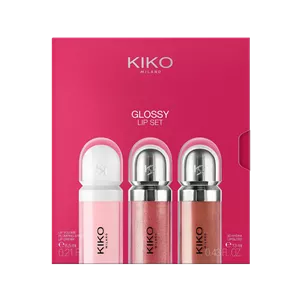 پک لیپ گلاس کیکو ( Glossy lip set01 kiko) 