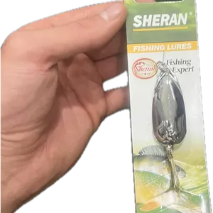 قاشقک ماهیگیری سایز4 رنگ کروم