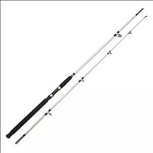 چوب ماهیگیری دو تکه سفید فایبر گلاس Crocodile 210