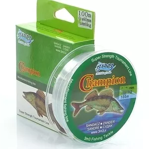 نخ ماهیگیری مونوفیلامنت CHAMPION 100m سایز0.40