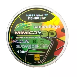نخ مونوفیلامنت ماهیگیری استتار MIMICRY 3D 100m  سایز 0.40