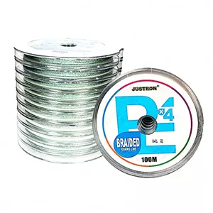نخ ماهیگیری ابریشم جاسترون  JUSTRON PX4 سایز 0.30 متراژ 100