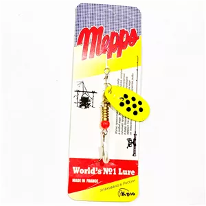 لانسه پلاک ماهیگیری زرد خالدار MEPPS سایز 3