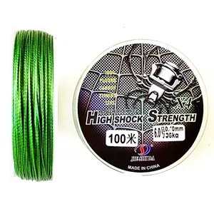 نخ ماهیگیری ابریشم برند SPIDER HIGH SHOCK STRENGTH 100m سایز 45