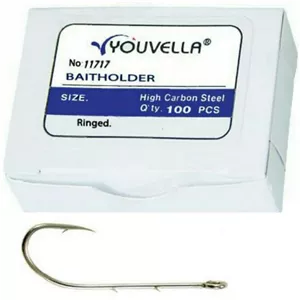قلاب ماهیگیری یوولا YOUVELLA سایز 8 بسته 7 عددی ساخت کره