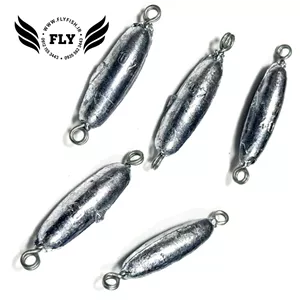 سرب ماهیگیری دو سر حلقه 40 گرم
