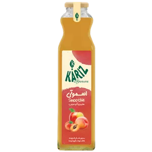 اسموتی هلو، زردآلو، سیب 750 میلی لیتر